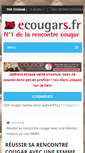 Mobile Screenshot of ecougars.fr